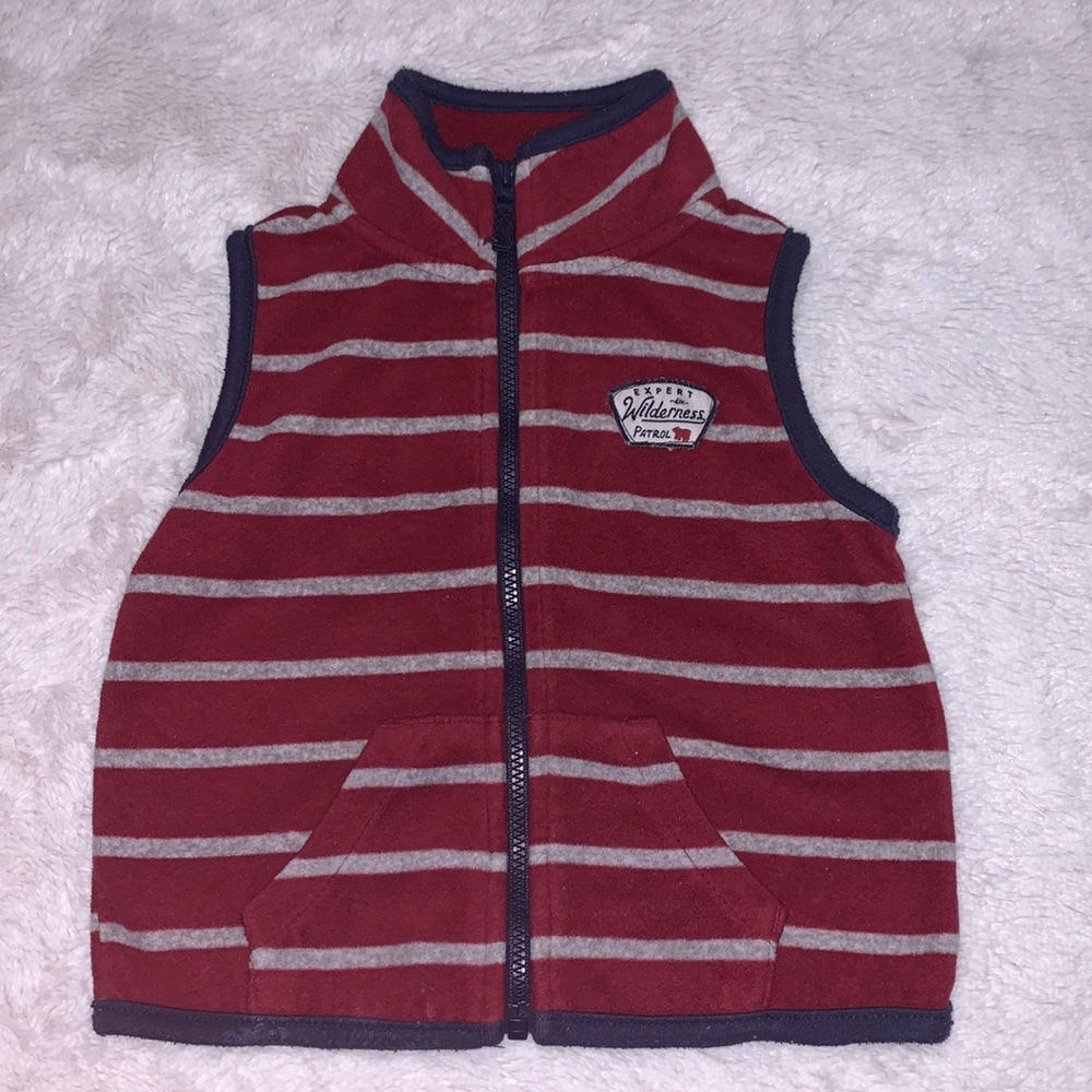 (3 for $10) carters fleece vest